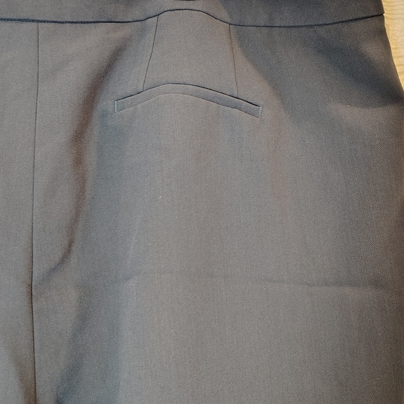 Worthington Dress Pants Trouser High Rise Straight Womens Plus Size 24W Navy - Picture 6 of 12